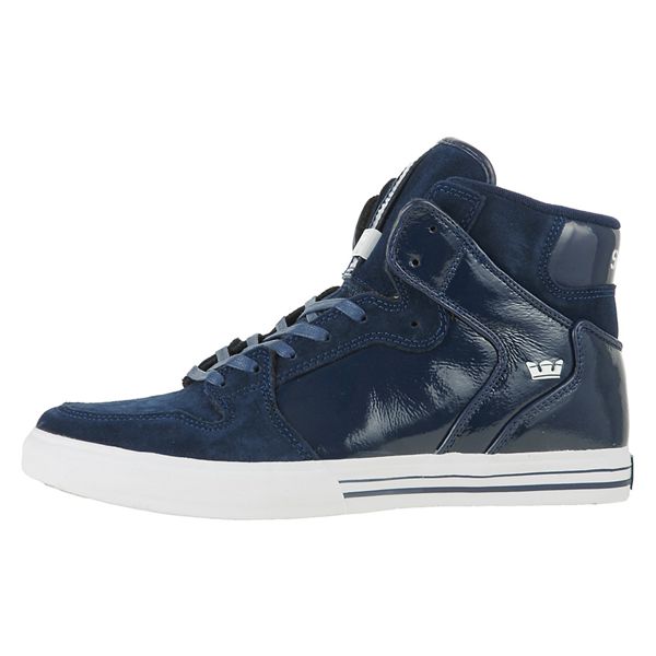 Supra Womens Vaider High Top Shoes - Navy | Canada W8685-8I25